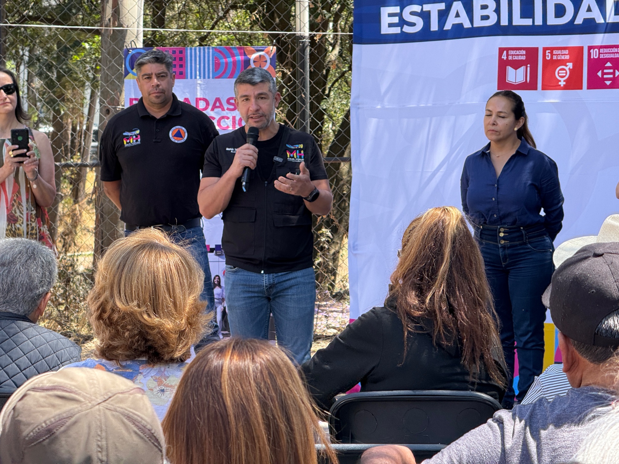 Mauricio Tabe insiste en seguridad