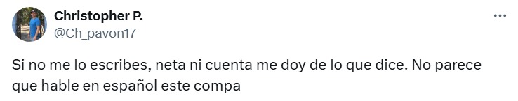 Ni cuenta se da