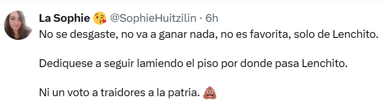 No va a ganar nada