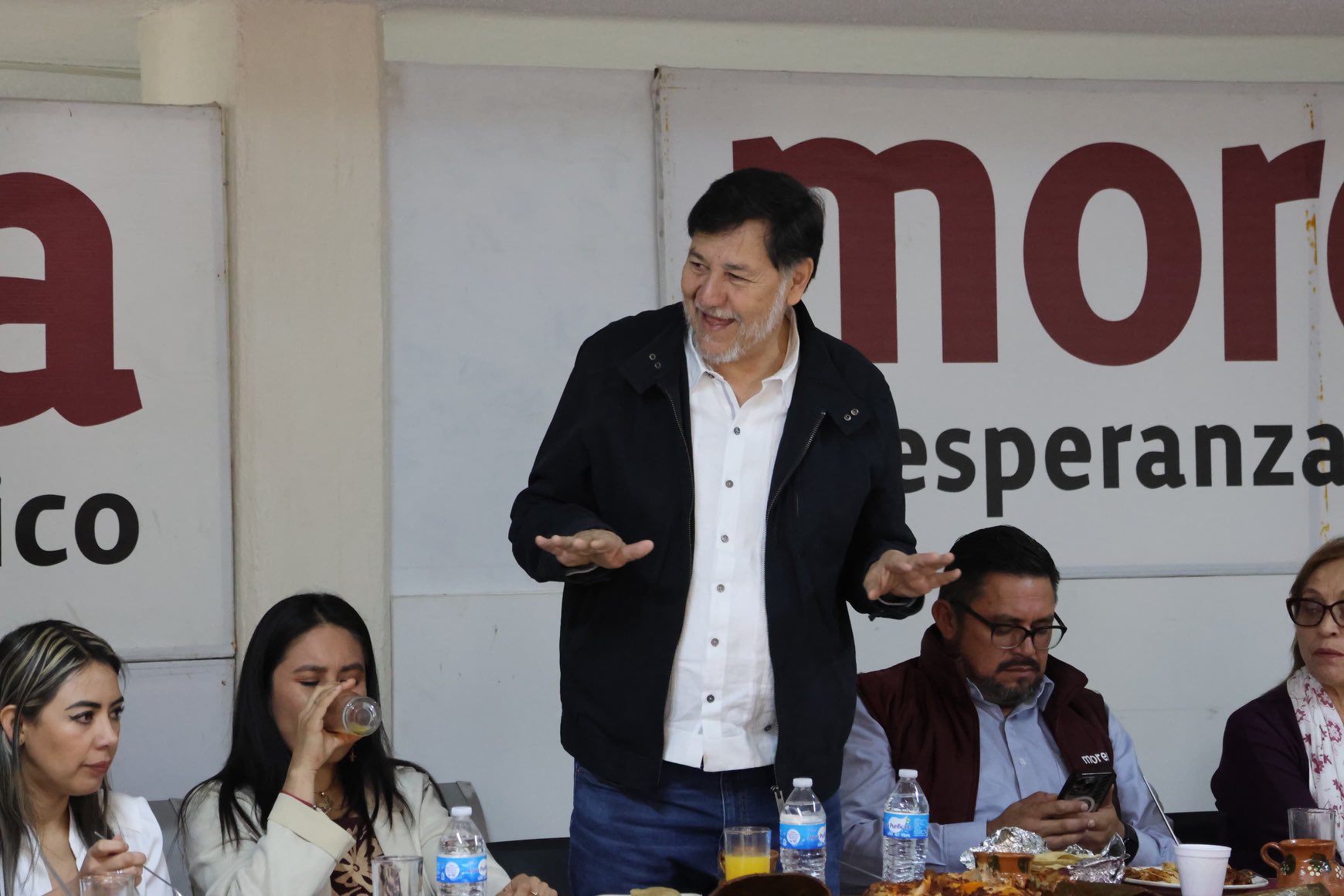 Noroña exhibe hipocresía de Calderón
