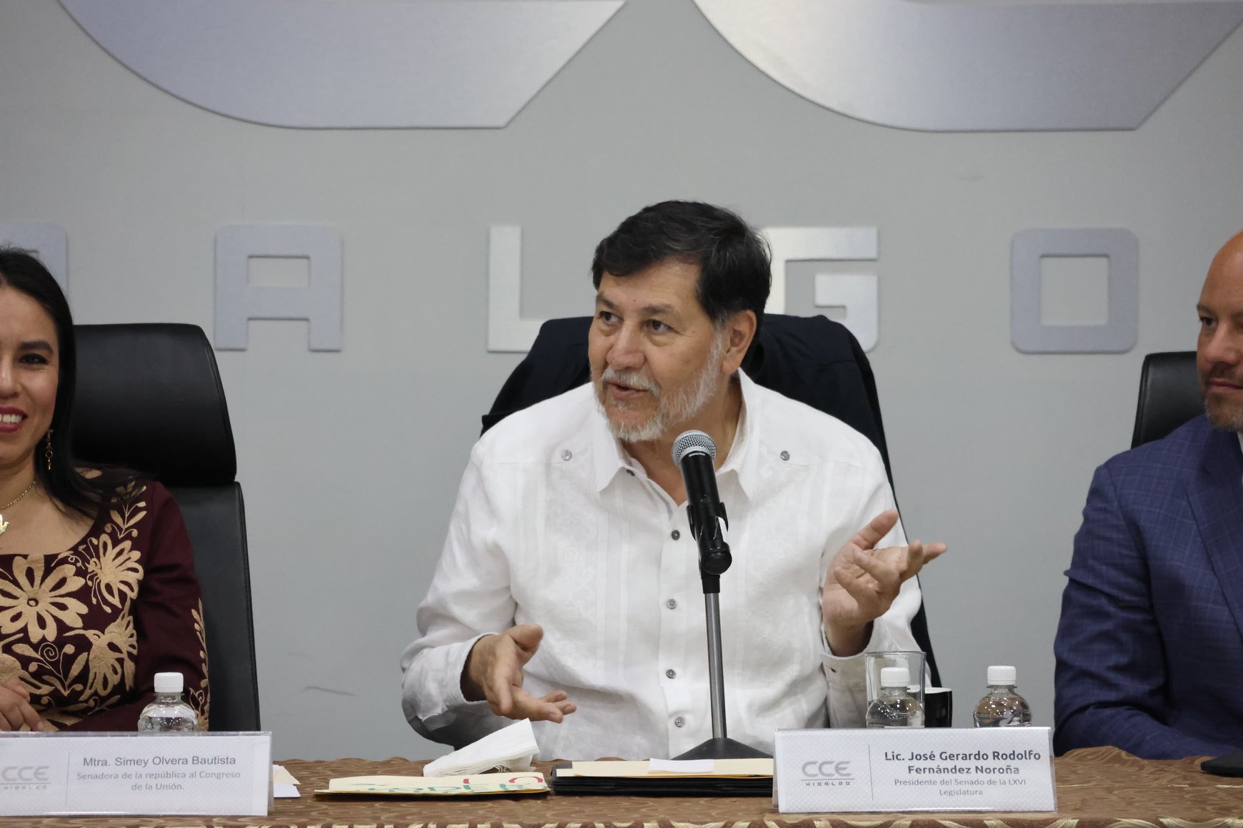 Noroña habla sobre Calderón