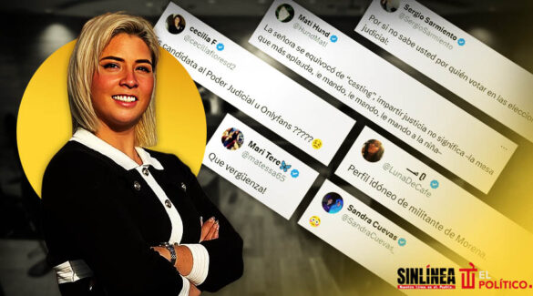 Oposición critica a candidata a jueza