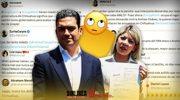 PAN denuncia a Andrea Chávez