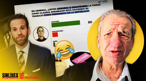 Papá de Loret tunde a su hijo por encuesta