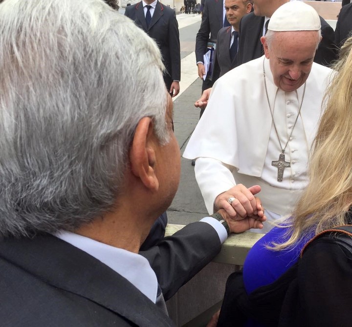 Papa Francisco y AMLO