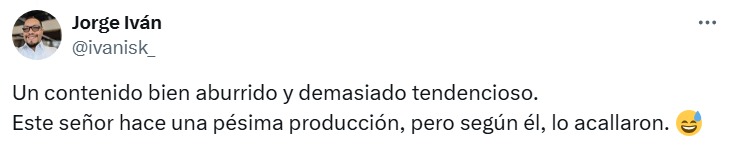 Pedro Ferriz Hijar tendencioso