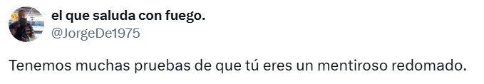 Pruebas Mario Di Costanzo es mentiroso