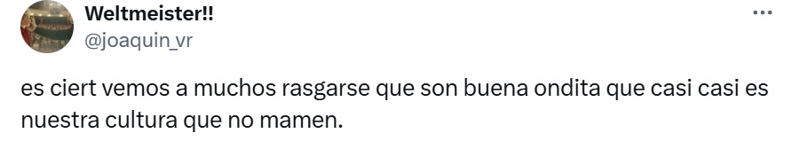 Rasgan las vestiduras