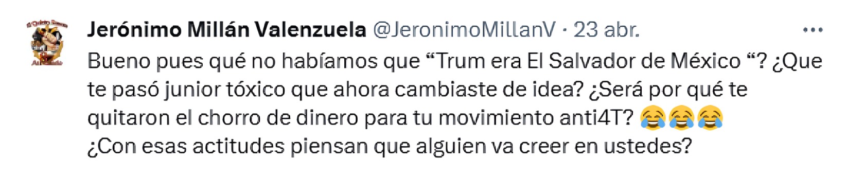Redes reaccionan a comparación de AMLO con Trump