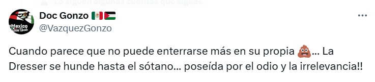 Redes tunden a Denise Dresser