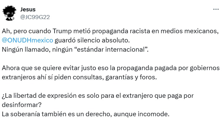 Redes tunden a la ONU