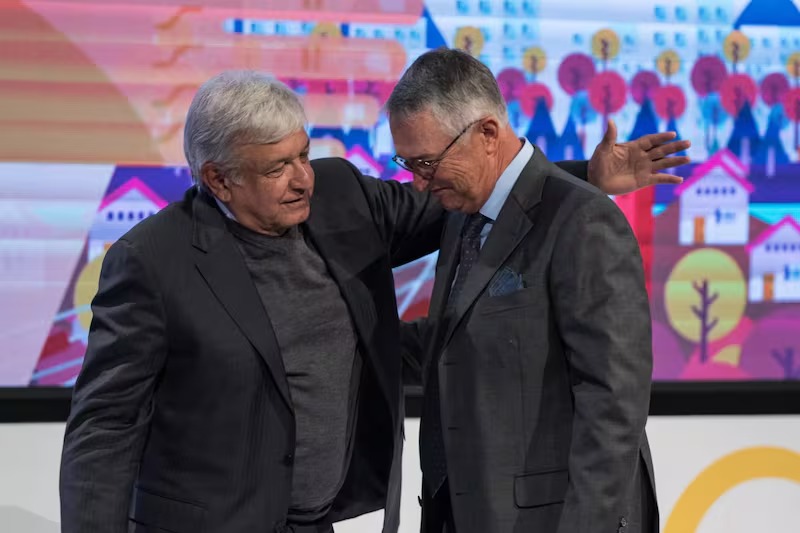 Salinas Pliego y AMLO