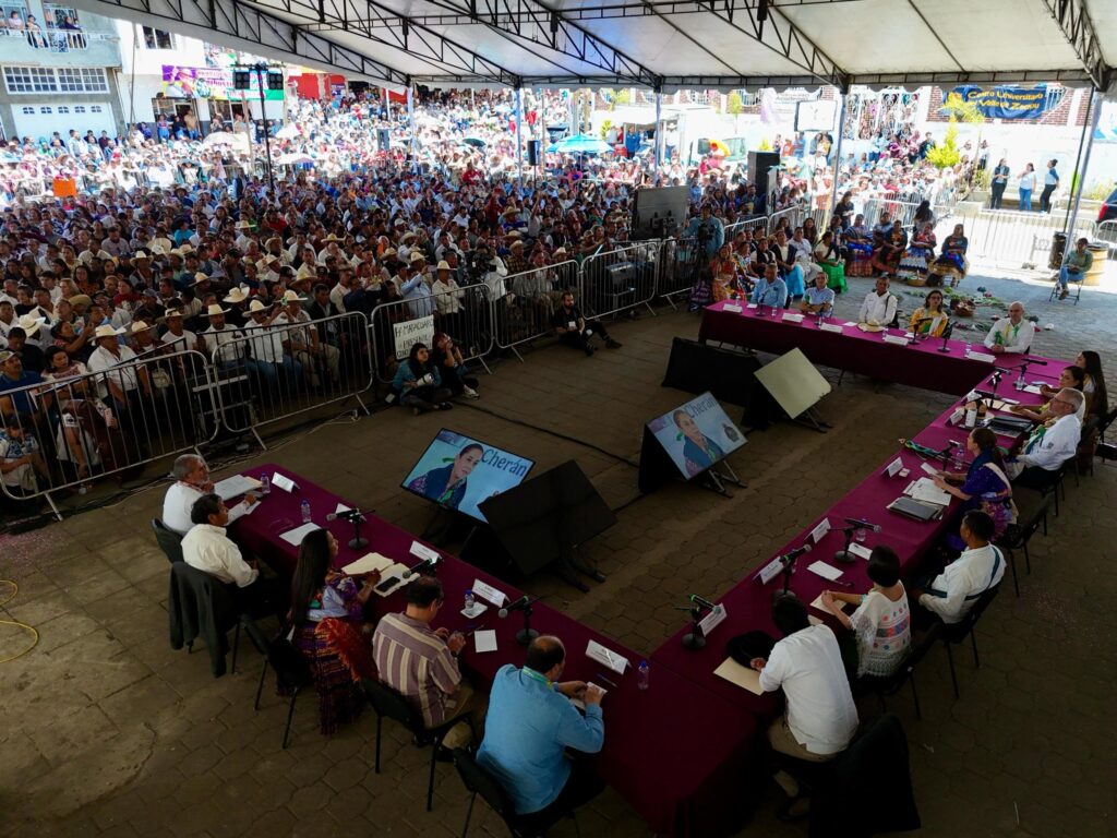 Sheinbaum, gira por Michoacán