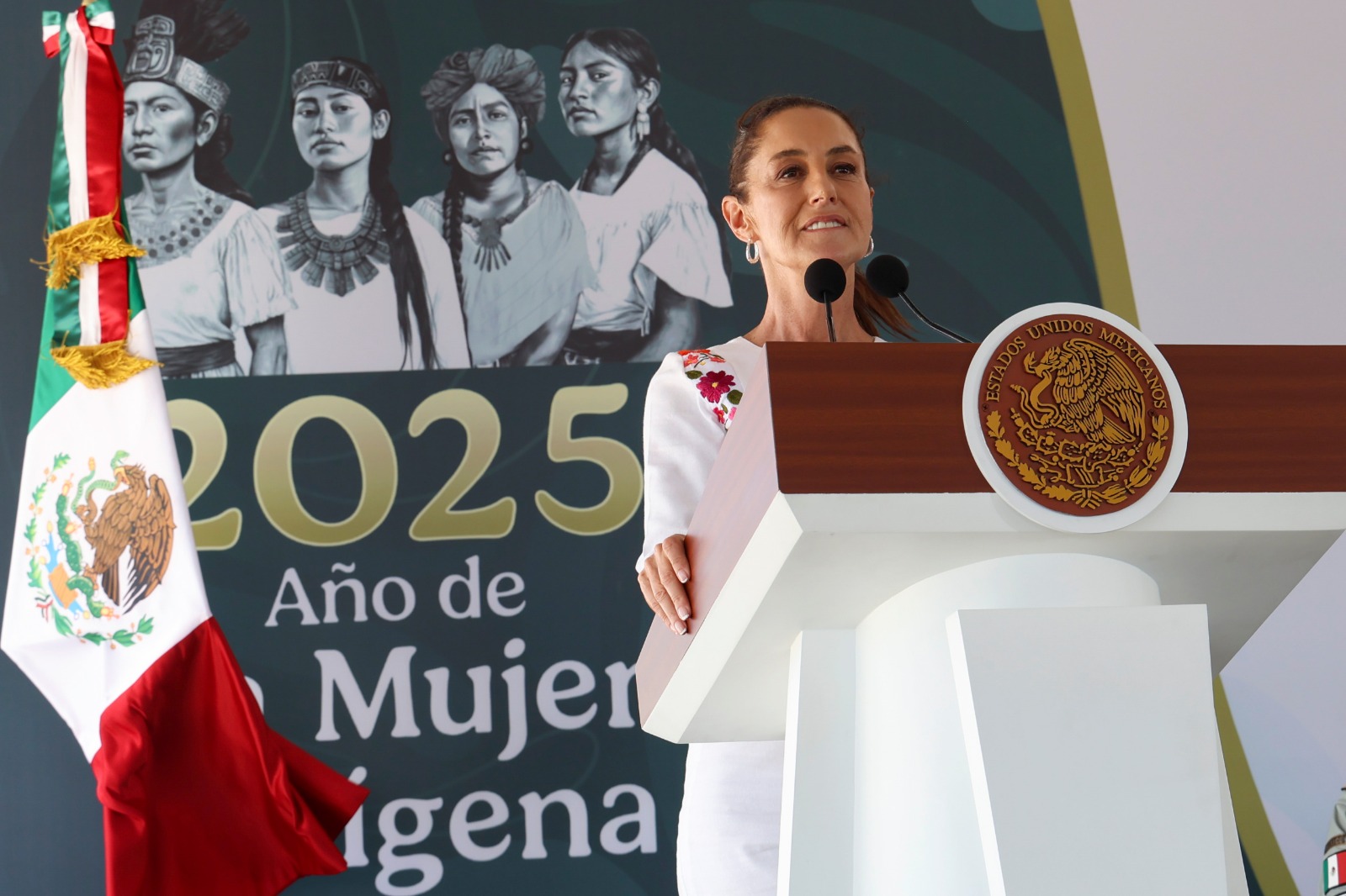 Sheinbaum inaugura obras de Tren Maya de carga