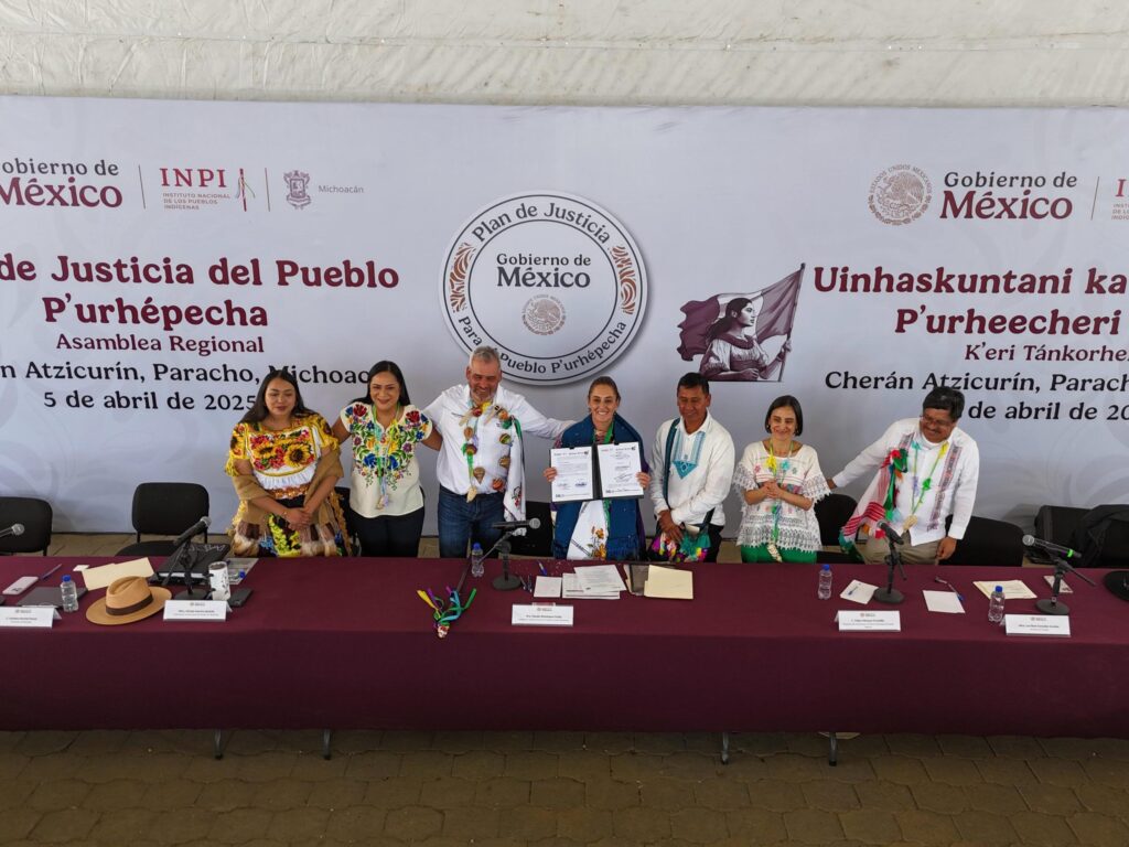 Sheinbaum en Michoacán