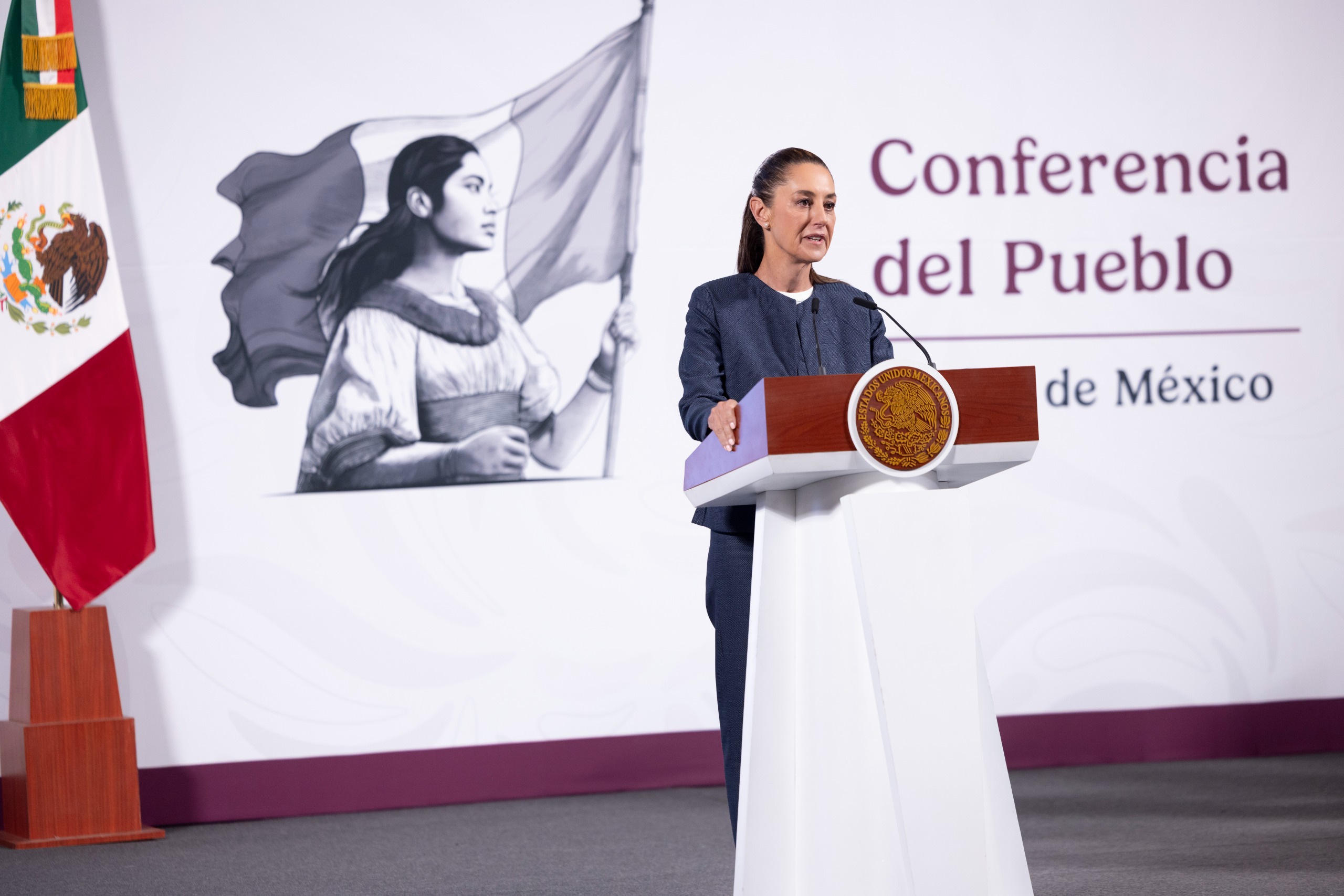 Sheinbaum condena violencia en concierto de Luis R. Conriquez