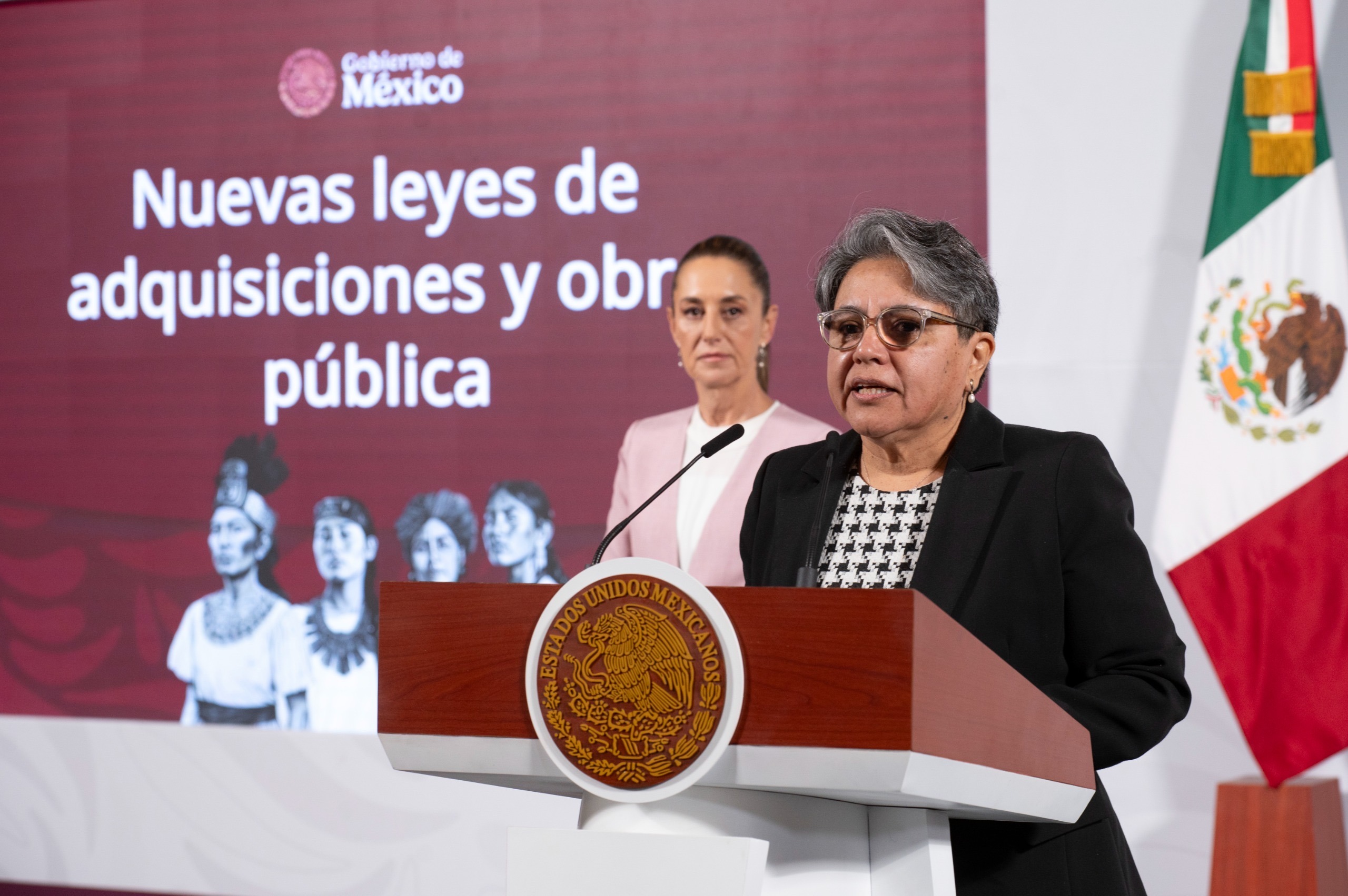 Sheinbaum y Raquel Buenrostro