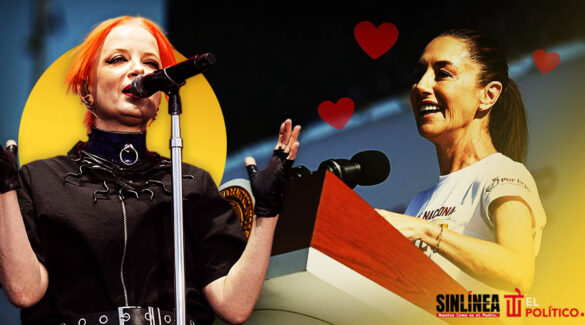 Shirley Manson y Sheinbaum