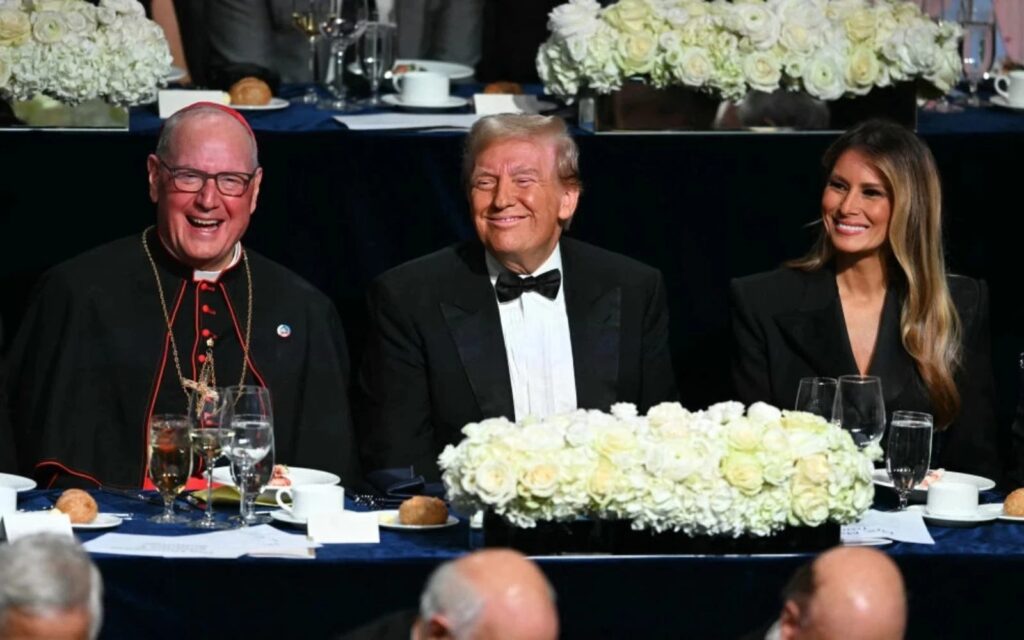 Trump y Timothy Dolan
