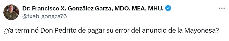 Usuarios contestan a Pedro Sola