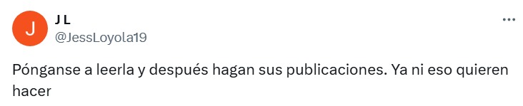 Usuarios responden a la ONU