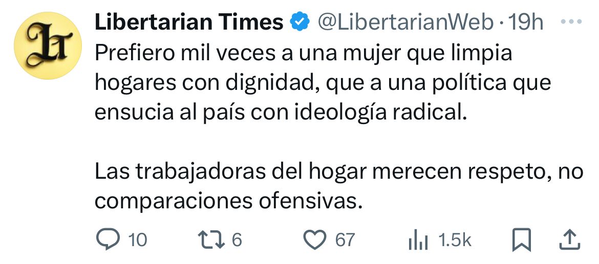 "Eres un misógino, nunca llegarás a la silla presidencial"