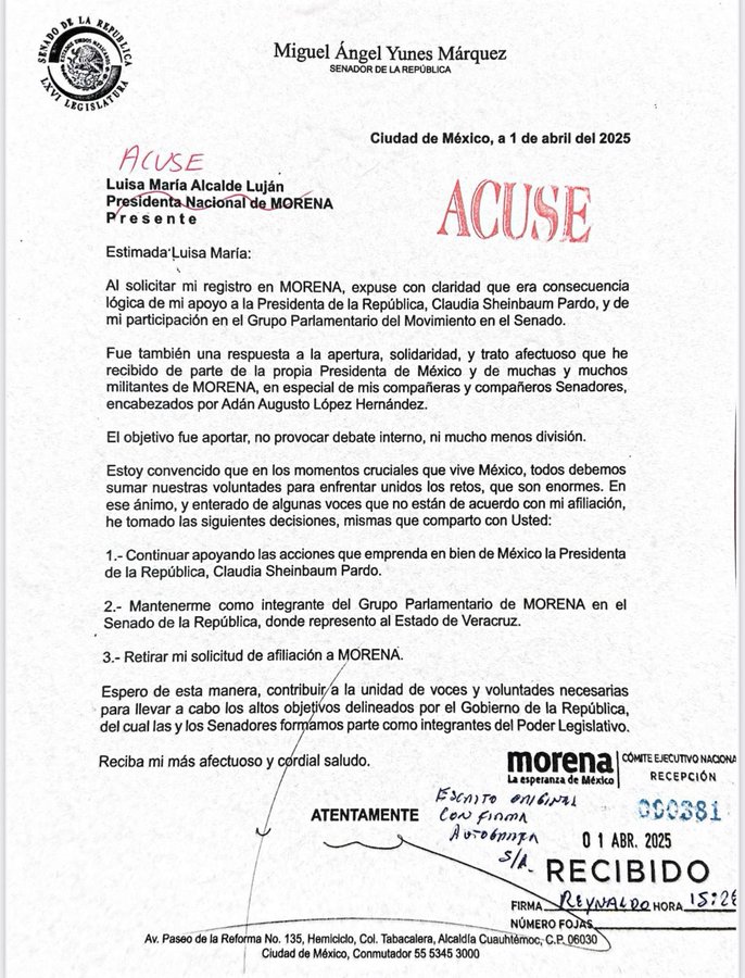 Yunes Márquez Morena