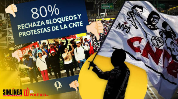 Mexicanos rechazan protestas de la CNTE