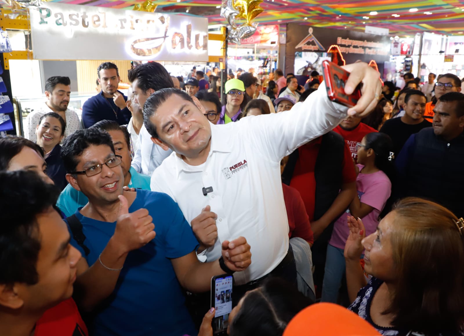 Armenta buscó reactivación económica con feria de Puebla