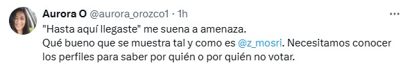 Redes critican a Magda Zulema por respuesta a periodista