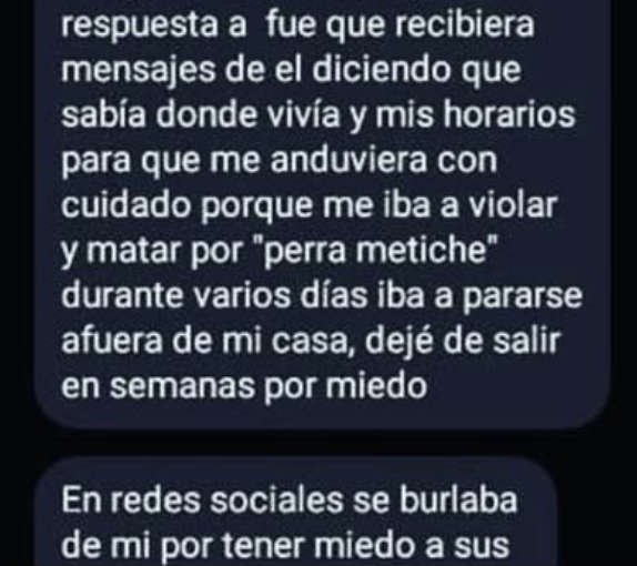 Candidato a juez amenazas