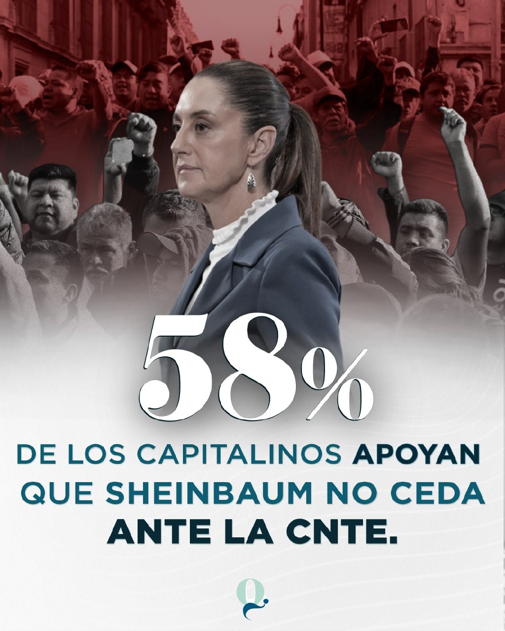 Capitalinos respaldan a Sheinbaum