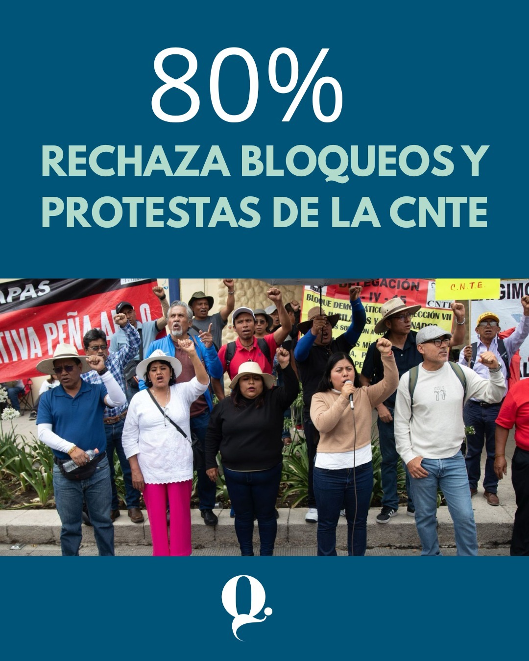 Ciudadanos rechazan a la CNTE