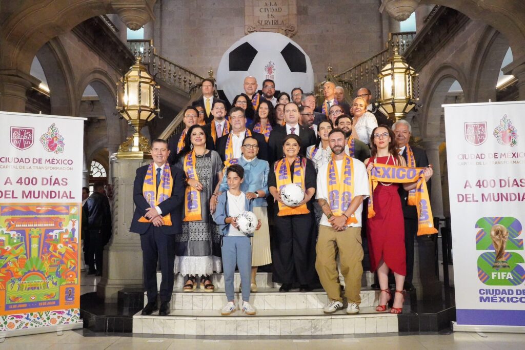 Clara Brugada anuncia obras para el mundial