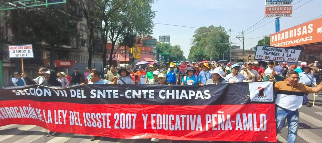 Demandas de la CNTE
