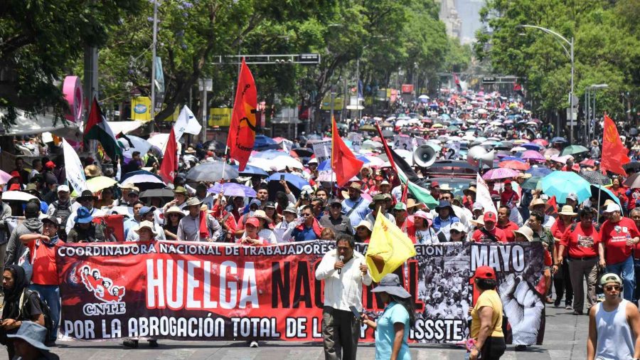 Movilizaciones de la CNTE