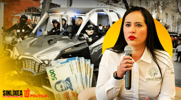 Como es el lujoso auto todoterreno de Sandra Cuevas