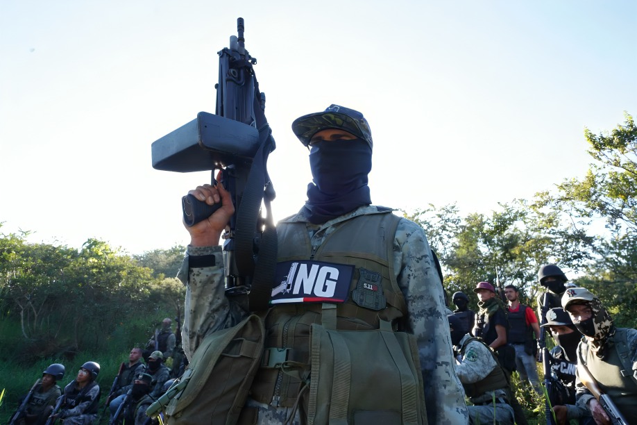 ¿Cómo son las armas usadas por el CJNG?