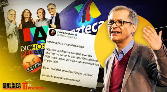 Conductor de Canal 22 llama a boicotear la elección judicial