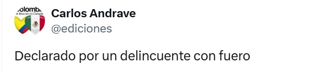 Delincuente con fuero