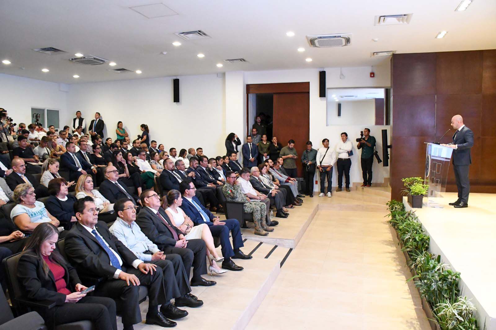 Edgar Maldonado presenta resultados de su trabajo como fiscal