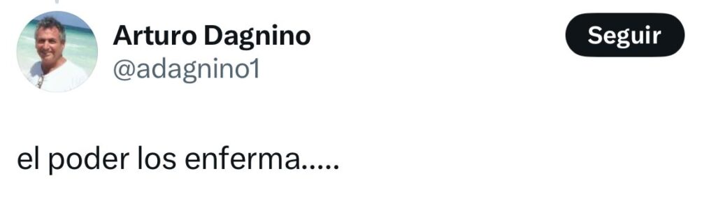Enfermo de poder