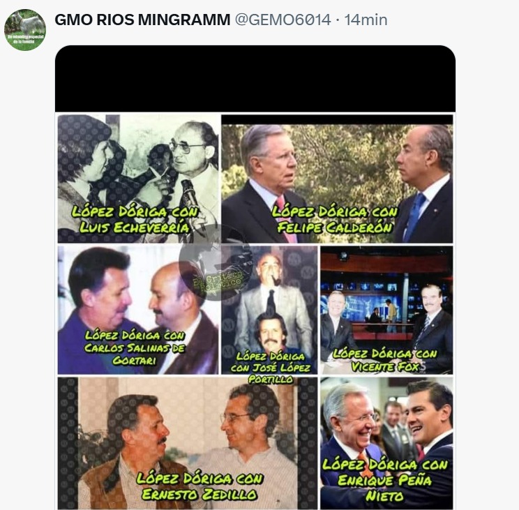 Imágenes de López-Dóriga