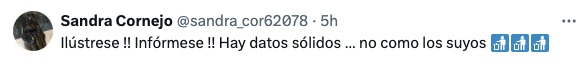informese con datos solidos