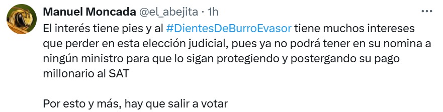 El interés tiene pies