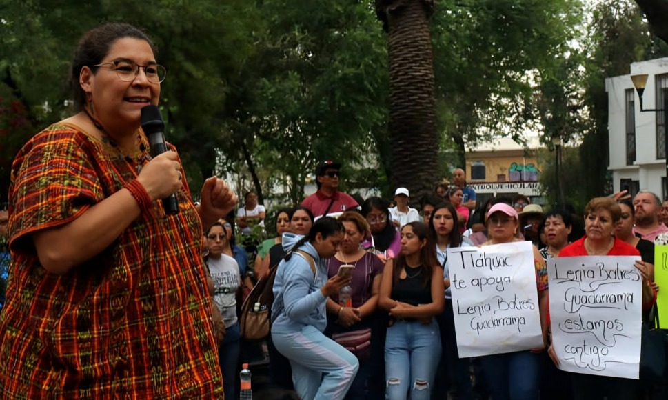 Lenia Batres recorridos