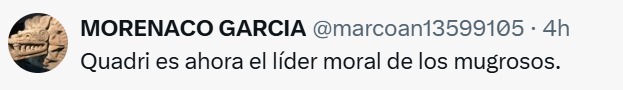 Líder moral de los mugrosos