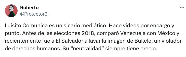 Luisito Comunica sicario
