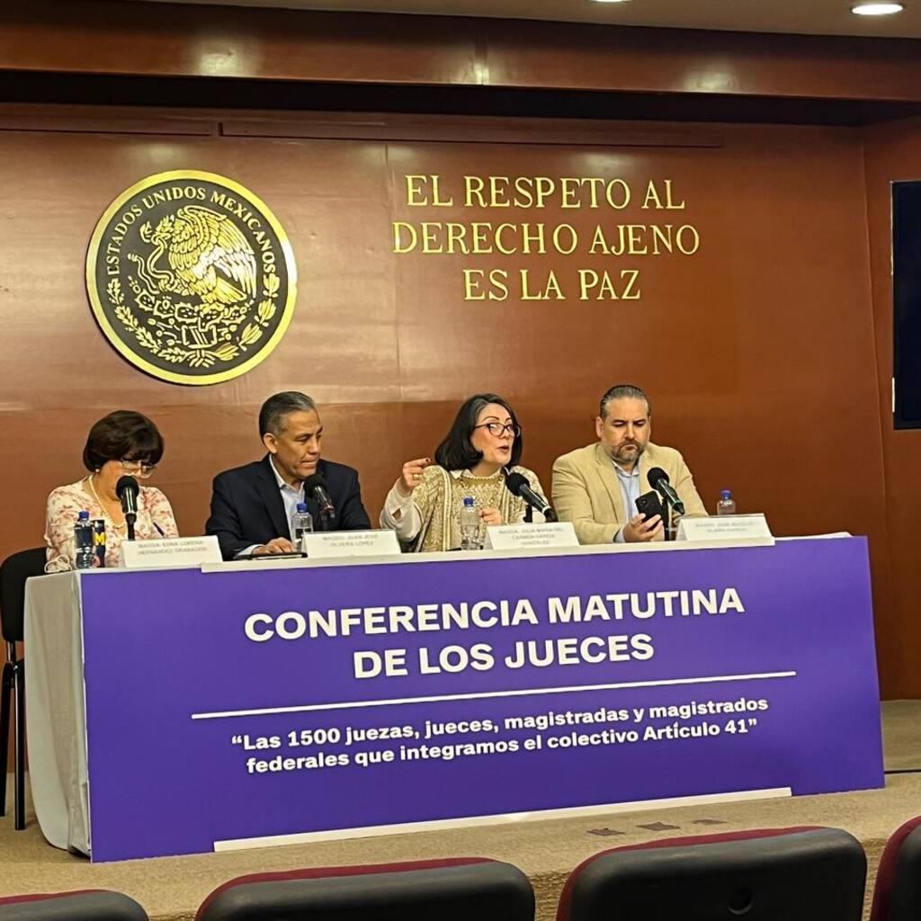 Mañanera judicial