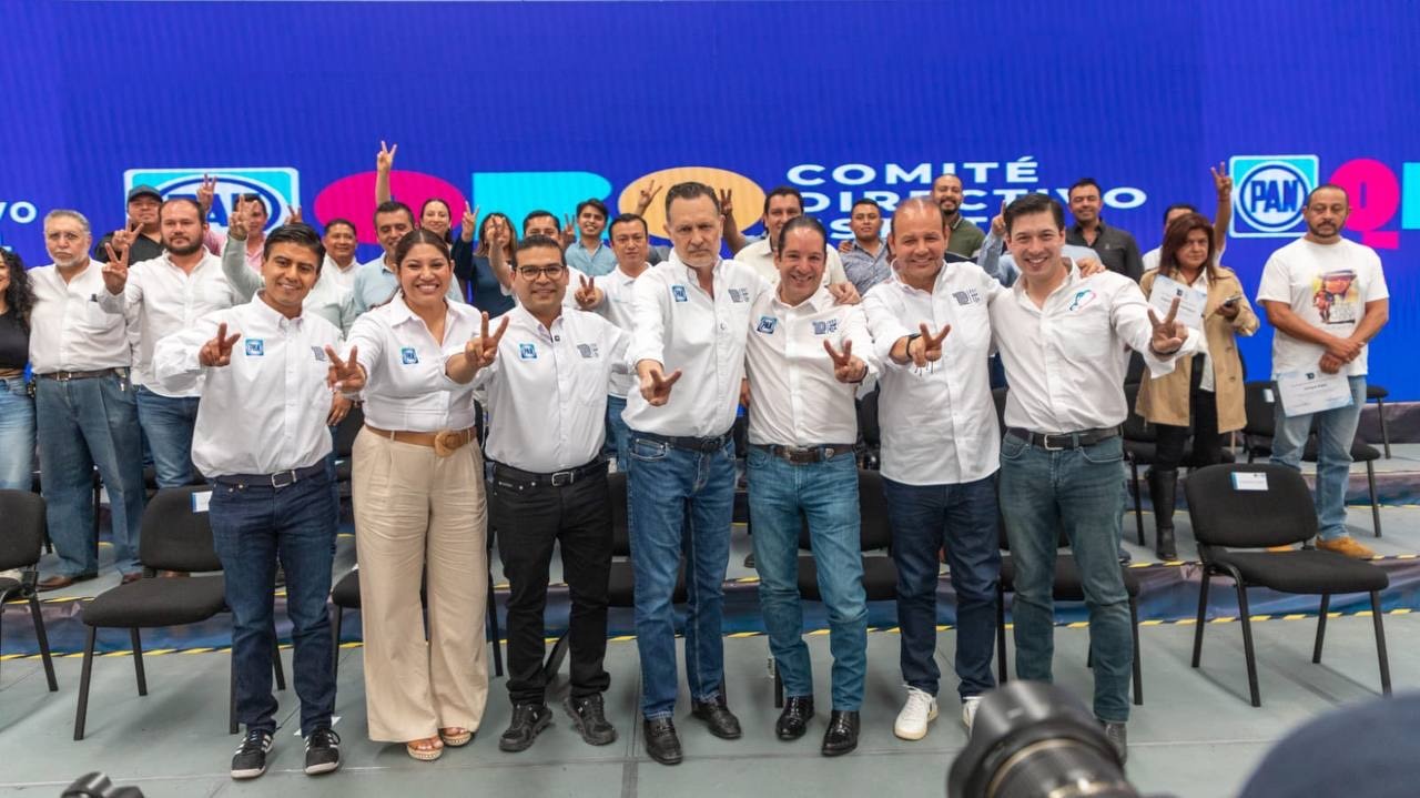 Mauricio Kuri llama a votar por el PAN en 2027